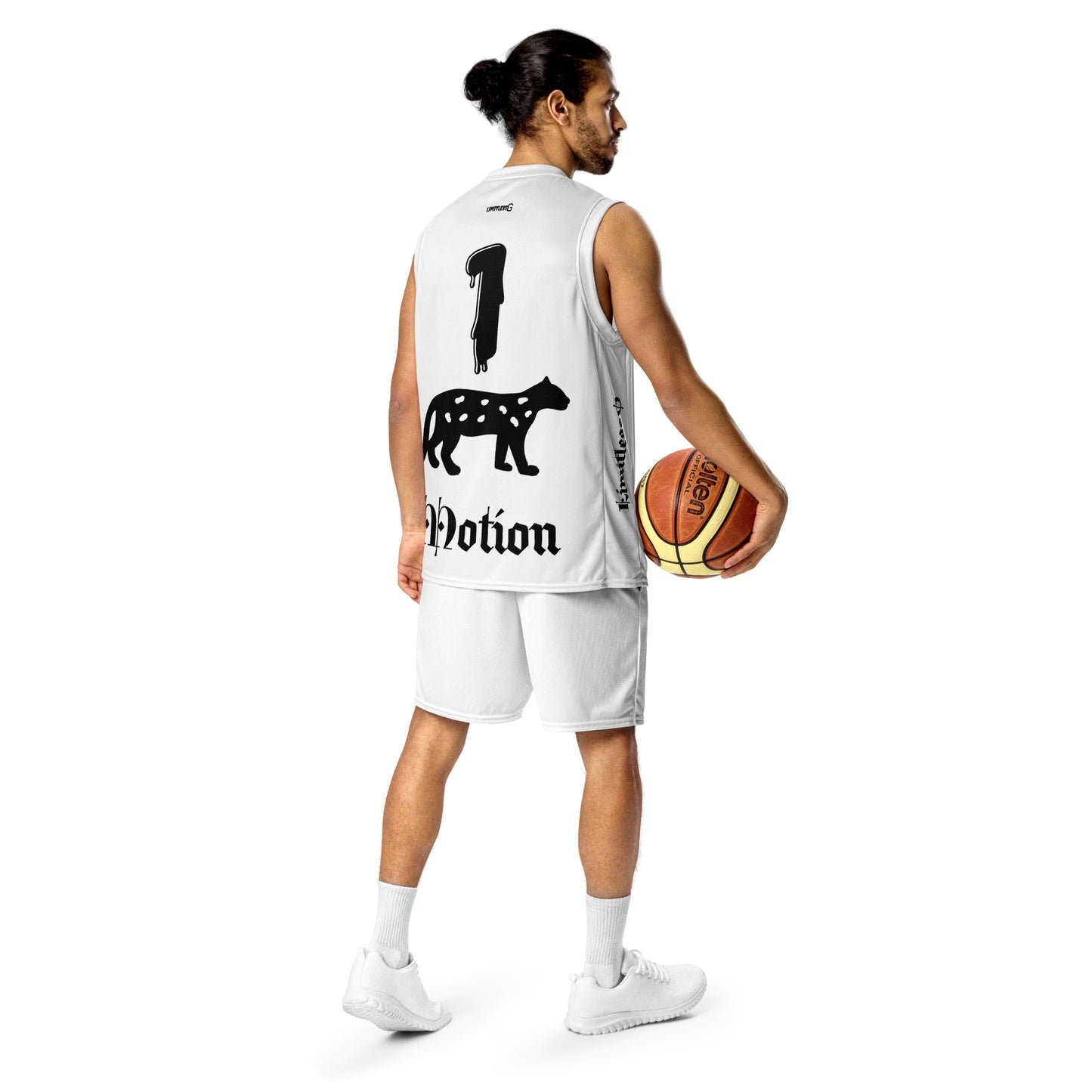 LimitlessG unisex motion basketball jersey